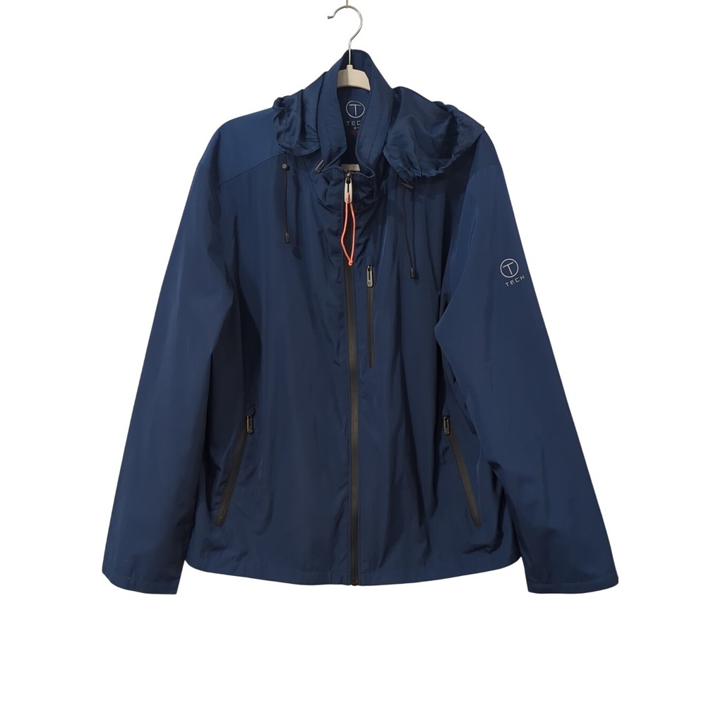 Tumi Windbreaker Jacket Blue size XL